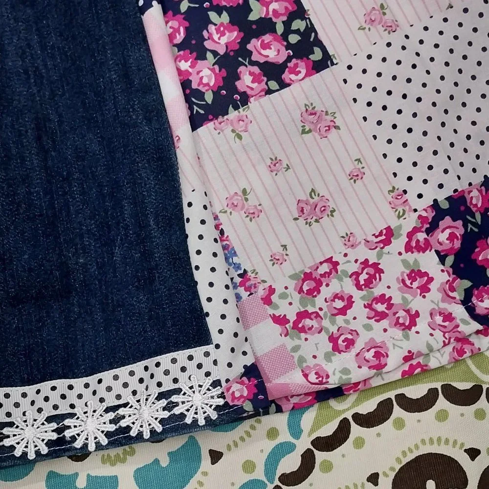 2654 Size 14 Maurices Upcycled Stretch Bell-Bottoms - Picture 2 of 4